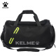 KELME/卡尔美足球训练桶包运动健身挎包手提单肩包9876007 黑/荧光绿 55*26*30CM
