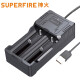 神火（SupFire）原装神火单槽 26650/18650电池充电器USB四槽AC16强光手电双槽 USB双槽AC26