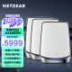 网件（NETGEAR）RBK853全屋wifi套装 大户型子母路由器千兆wifi6 真三频无线Mesh组网/2.5G网口/AX6000/三只装