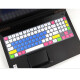 联想2019款拯救者Y7000、Y7000P键盘膜15.6 R720游戏笔记本键盘保护膜防尘垫 七彩蓝色