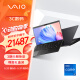 VAIO SX14 进口轻薄笔记本电脑 14英寸 13代酷睿 Win11 (i7-1360P 32G 1TB SSD 4K) 尊曜黑