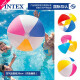 INTEX充气球沙滩球戏水沙滩球水上充气玩具儿童排球小孩户外玩具透明游泳水球 彩色沙滩球（花色随机）【送小手泵】