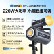 金贝（JINBEI） 补光灯EF220BI可调色温直播灯led摄影灯拍摄视频录像柔光常亮灯氛围轮廓 EF-220BI单灯头（220w可调色温）