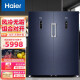 海尔（Haier）双门组合冰箱双开门冷藏冷冻转换冰箱风冷无霜立式冰柜家用对开门冰箱可全冷冻冰柜商用 384升丨BD-192WGHS9B8 2台组合