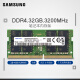 三星 SAMSUNG 笔记本内存条 32G DDR4 3200频率