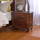 一木实木床头柜 美式乡村床头柜收纳柜  欧式床头柜床边柜 CM02床头柜
