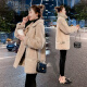 雅黛丝薇 2020冬季新款韩版气质羊羔毛外套女中长款加厚皮毛一体洋气百搭显瘦羊剪绒麂皮绒夹克大衣潮 米驼色 XL