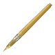 吴竹（KURETAKE）原装进口金色科学毛笔自带墨水软毛笔画笔 金色1支装 DO150-60S
