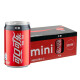 可口可乐（Coca-Cola） mini迷你罐200mL便携装零度可乐雪碧怡泉芬达橙味汽水碳酸饮料 零度可乐200ml*12罐