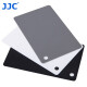 JJC 18度灰卡 白平衡卡 摄影18%灰卡 黑白灰三色中灰板 便携测光校色卡 小号8.5cm×5.4cm