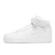 Nike耐克男鞋 Air Force 1 AF1 经典纯白小麦空军一号高帮板鞋 315123-111 CW2289-111 40