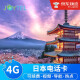 日本电话卡4G高速手机上网卡可选无限流量东京大阪船员/留学SIM卡 7天（每天1GB高速）-京东仓