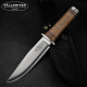 FALLKNIVEN QUALITY KNIVES瑞典福克尼文进口Fallkniven北欧工艺皮革柄北极光狩猎生存户外刀 NL3