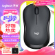 罗技（Logitech）M220 静音鼠标 无线鼠标 办公鼠标 对称鼠标 带无线微型接收器 灰黑色