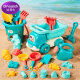 迪漫奇儿童沙滩玩具铲沙挖沙工具23件套宝宝夏天户外海边玩沙戏水玩具沙滩车铲子水壶桶3-6岁男女孩生日礼物