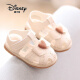 迪士尼（Disney）婴儿鞋子夏季女宝宝凉鞋0一1-2岁小童防滑软底学步鞋包头小公主鞋 KB-5米色 22码内长14厘米