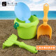 九千谷园艺铲子 玩沙工具儿童沙滩玩具全套戏水沙滩桶铲子 4件套J0192
