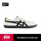 Onitsuka Tiger鬼塚虎男女款复古德训鞋轻便透气运动休闲板鞋TOKUTEN 1183B938 白色/黑色 39