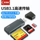 SSK飚王USB3.1三合一读卡器 支持SD TF CF 高速传输免驱动 工控机相机行车记录仪摄影 USB3.1 TF/SD/CF SCRM333