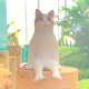 PUTITTO奇谭俱乐部 端坐的大猫咪 摆件 扭蛋 橘白猫