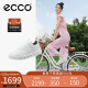 爱步（ECCO）休闲鞋女 时尚舒适百搭板鞋休闲鞋 街头720系列209713 白色37