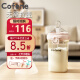 可菲尼（cofene）新生婴儿翻盖奶瓶0-6-12个月一岁以上宽口径ppsu仿真防胀气吸管杯 240ml樱粉 （10个月+）配吸管