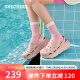 斯凯奇（Skechers）2024新款女鞋夏季泡泡鞋软弹厚底缓震外穿洞洞鞋时尚凉拖鞋111127