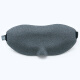 3d立体遮光眼罩睡眠不透光男女通用舒适透气睡觉护眼罩经典款 灰色