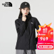 北面（The North Face）冲锋衣女2024春季新款户外运动上衣透汽舒适防风防水夹克外套 JK3/黑色/店长推荐/评价有礼 M/160