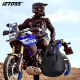IZTOSS便携式防水摩托车头盔包防盗密码锁收纳袋置物网兜防尘背包