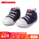 MIKIHOUSE男女儿童四季款童鞋简约二段学步鞋防滑健康机能鞋10-9395-575