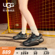 UGG春季新款男女同款舒适时尚圆头系带撞色运动休闲鞋 1152734 BLCKR | 黑色/风暴灰色 38