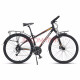 凤凰（Phoenix）自行车27速禧玛诺油碟铝合金旅行车成人男女款单车 旅行车 黑橙色