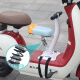 奥塞奇（osagie）E16电动自行车前置儿童座椅减震式电瓶车宝宝座椅捆绑接送孩子白