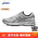 亚瑟士ASICS跑步鞋男鞋耐磨透气网面跑鞋运动鞋缓震回弹 GEL-FLUX 4 灰色/银色 42.5