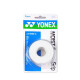 YONEX尤尼克斯yy羽毛球拍手胶吸汗带功能型AC148ex-3干爽粘性手胶白色