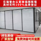 乐瑞奢北京广州玻璃隔断墙办公室玻璃隔断铝镁合金钢化双面隔音百叶简约 全铝85钢化化玻璃隔断墙每平米