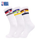 NBA篮球袜子男士长筒毛巾底加厚棉袜四季吸汗透气跑步健身运动袜3双