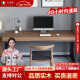 元榀生（yuanpinsheng）实木电脑桌现代简约新中式双人写字桌家用现代卧室学习书桌工作台 A标准款140*70*75*5cm