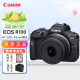 CANON 佳能（Canon）EOS R100 全新 微单相机 Vlog拍摄日常记录 国际版 R100+RF-S18-45镜头 套机 全新