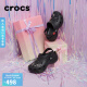 crocs卡骆驰王俊凯推荐云朵洞洞鞋|206750 黑色-001 39(250mm) 