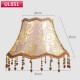 优丽美家 灯罩 台灯落地灯配件布艺pvc材质欧式美式现代中式田园风格 UL051（41厘米）