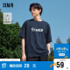 森马（Semir）短袖t恤男24夏撞色短t字母印花短袖上衣宽松吸湿速干109324100106