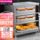 乐创（lecon）商用烤箱大型专业电烤箱大容量 披萨面包蛋糕月饼烘焙烤箱三层九盘 LC-KS309（380V）