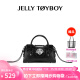 JellyToyboy包包女包【赵露思同款】JTB银河包.2024年高级斜挎包女机车手提包 黑色