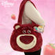 迪士尼迪士尼正版草莓熊包包毛绒单肩包可爱公仔包托特包女包手提包礼物 草莓熊好时刻单肩包