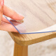 雨毅桌布餐桌垫软玻璃PVC防水防油茶几垫隔热垫 1mm 80*130cm