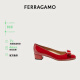 菲拉格慕（Ferragamo）女VARA高跟鞋 0591964_1D _ 80 /38.5码礼物送女友