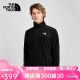 北面（The North Face）秋冬抓绒衣男户外舒适保暖抓绒服（可做内胆）49AE 黑色JK3 S 165/84A