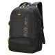 卡拉羊中学生书包男女生大容量双肩包初中生高中生休闲运动背包CX5566黑色
